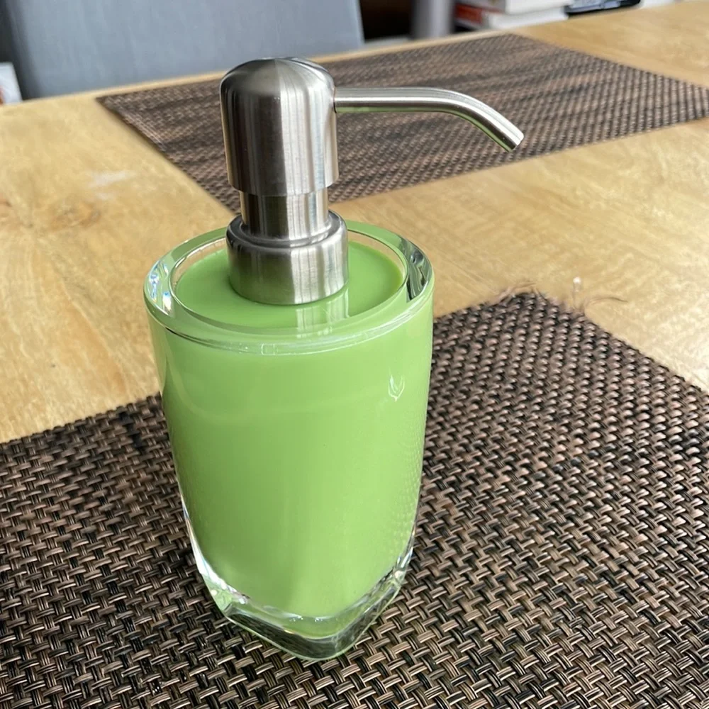 2pk Acrylic Plastic Liquid Soap Pumps
